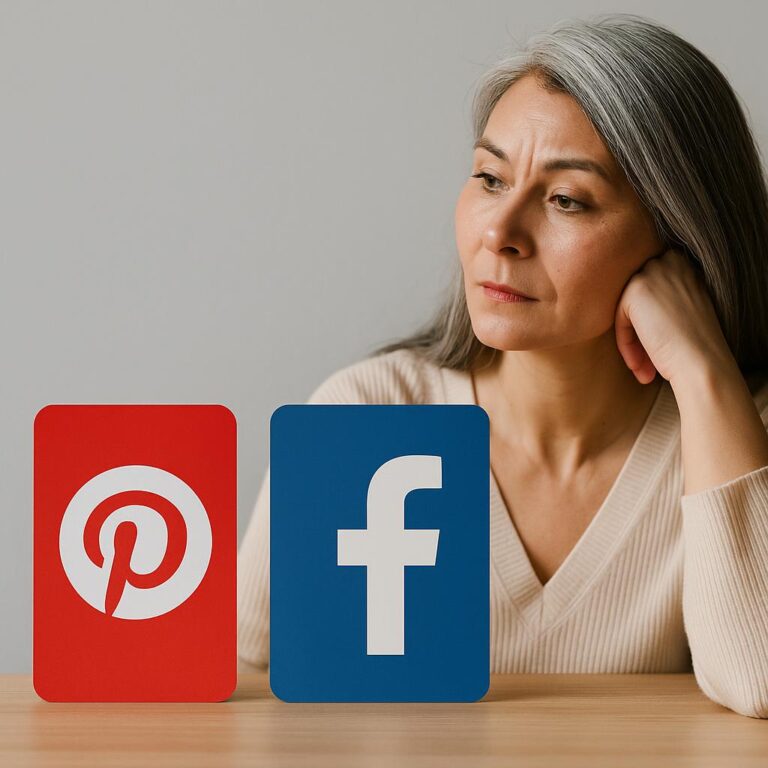 Pinterest vs Facebook: Which One Actually Drives Traffic After 40