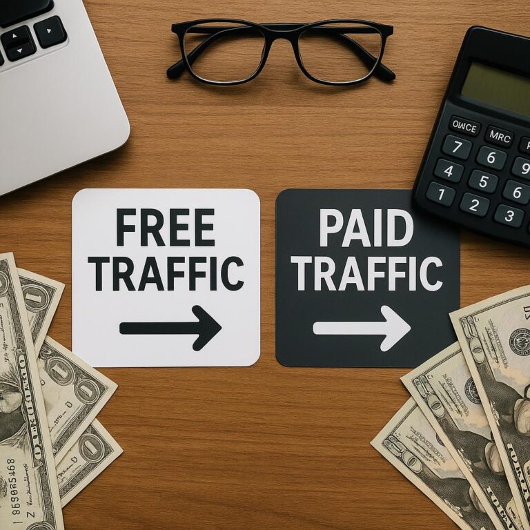 Free Traffic vs Paid Traffic: Which One Works Better on a Fixed Income