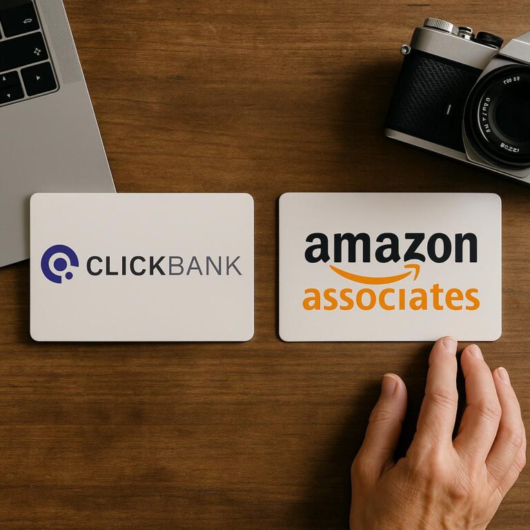 ClickBank vs Amazon Associates: Which Is Better for Midlife Marketers