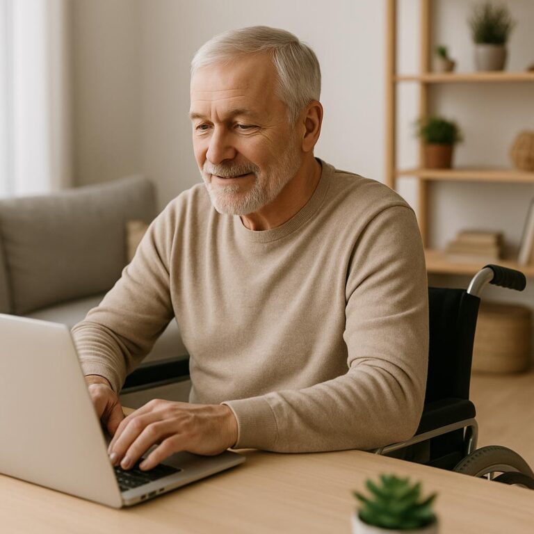 My Journey from Disability Check to Online Income at 65