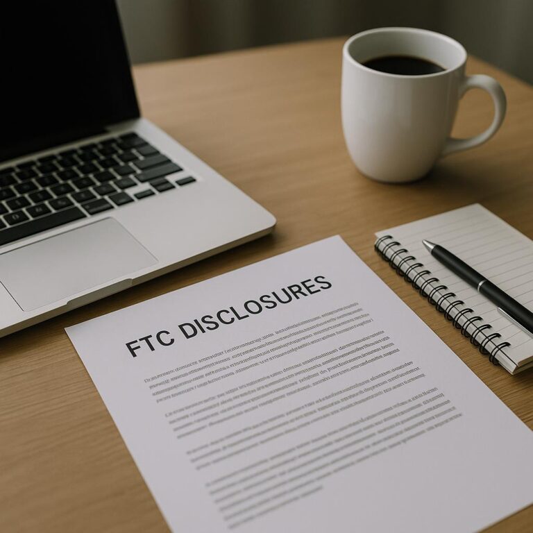 FTC Disclosure Rules for Affiliates: What I Do to Stay Honest